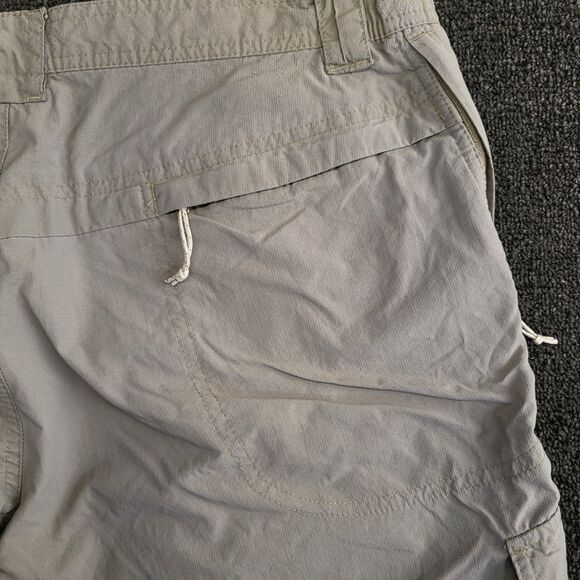 Columbia Men's Large Omni Wick Advanced Evaporation Hiking  Tan Cargo Shorts - Picture 5 of 13
